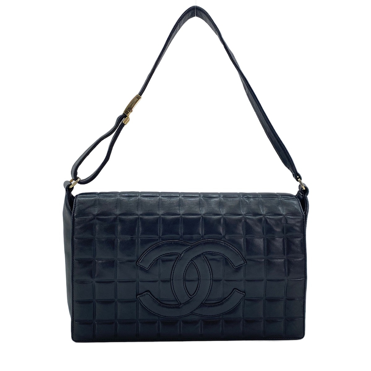 シャネル CHANEL ラムスキン チョコバー 30 ショルダーバッグ【中古】