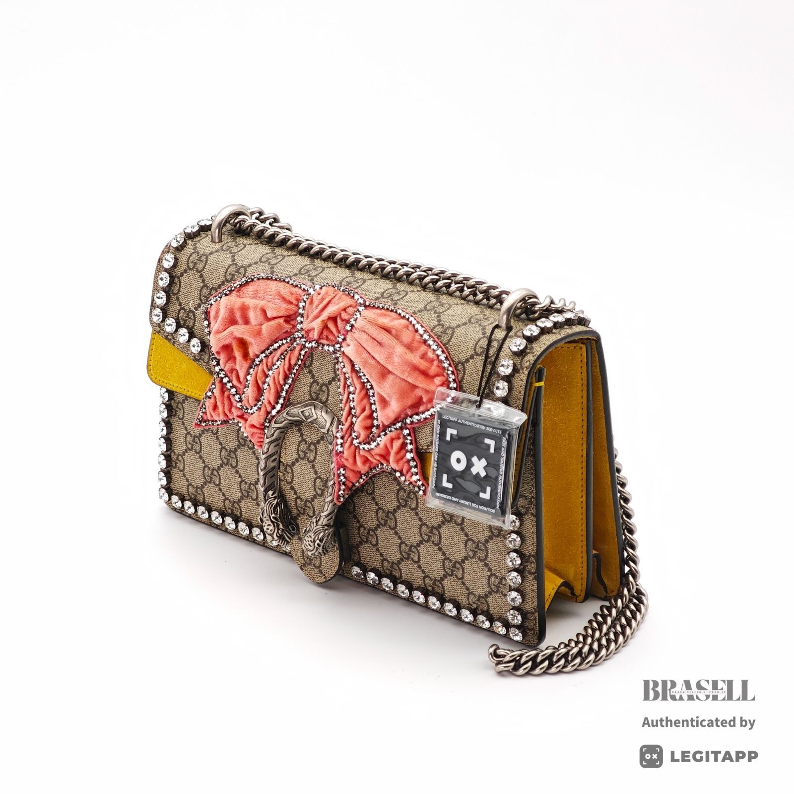 GUCCI グッチ ディオニソスリボン GG Supreme ディオニソスリボン 400249 4002 520981 ショルダーバッグ Canvas Beige レディース