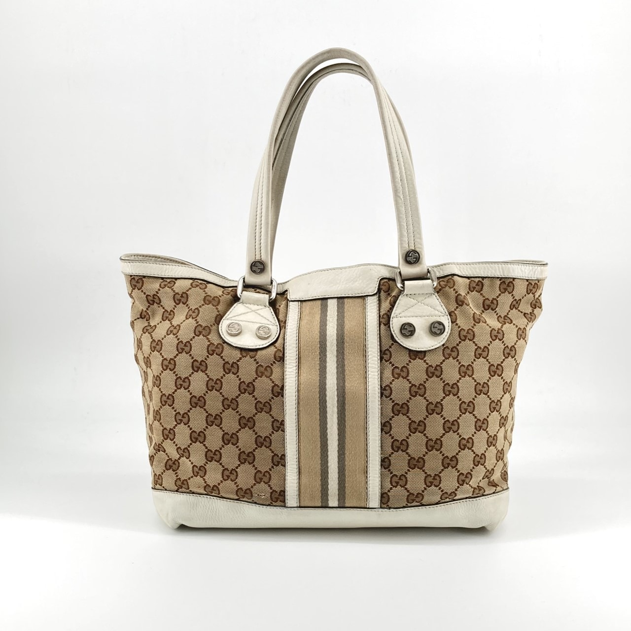 GUCCI(グッチ) パグリアGG キャンバス 232973 トートバッグ