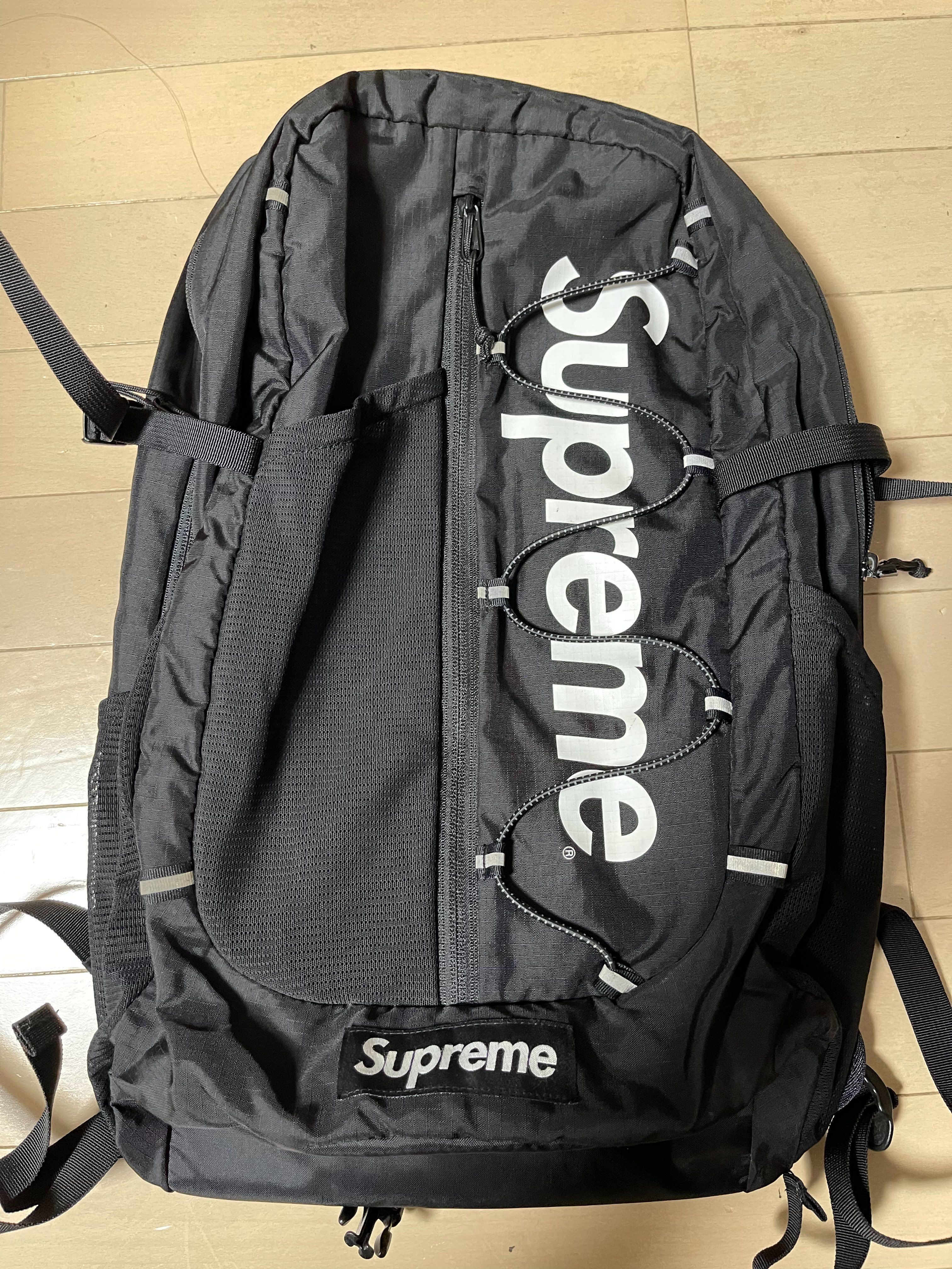 Supreme 2017SS Backpack "Black"