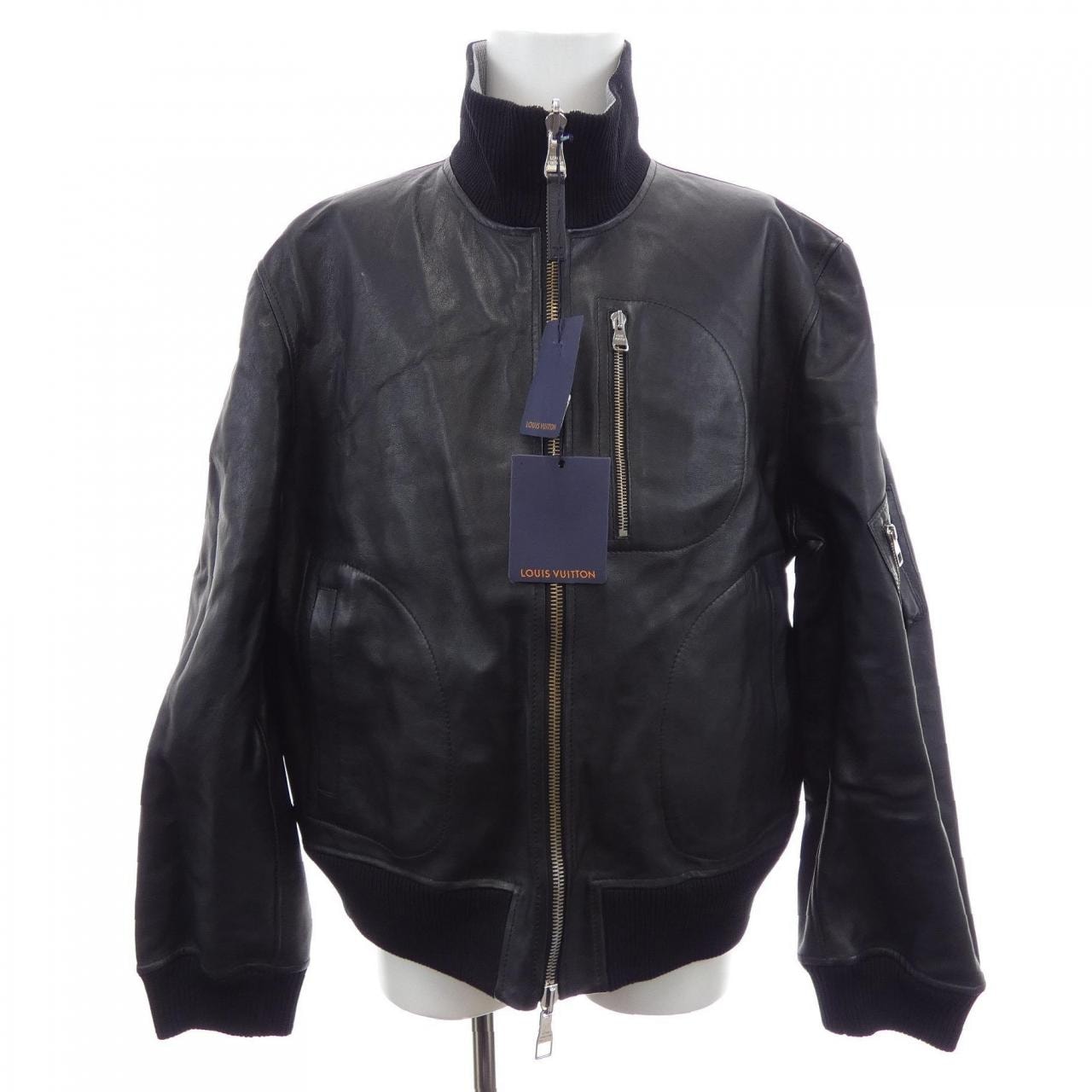 ルイヴィトン LOUIS VUITTON HGL07EJKP レザーブルゾン