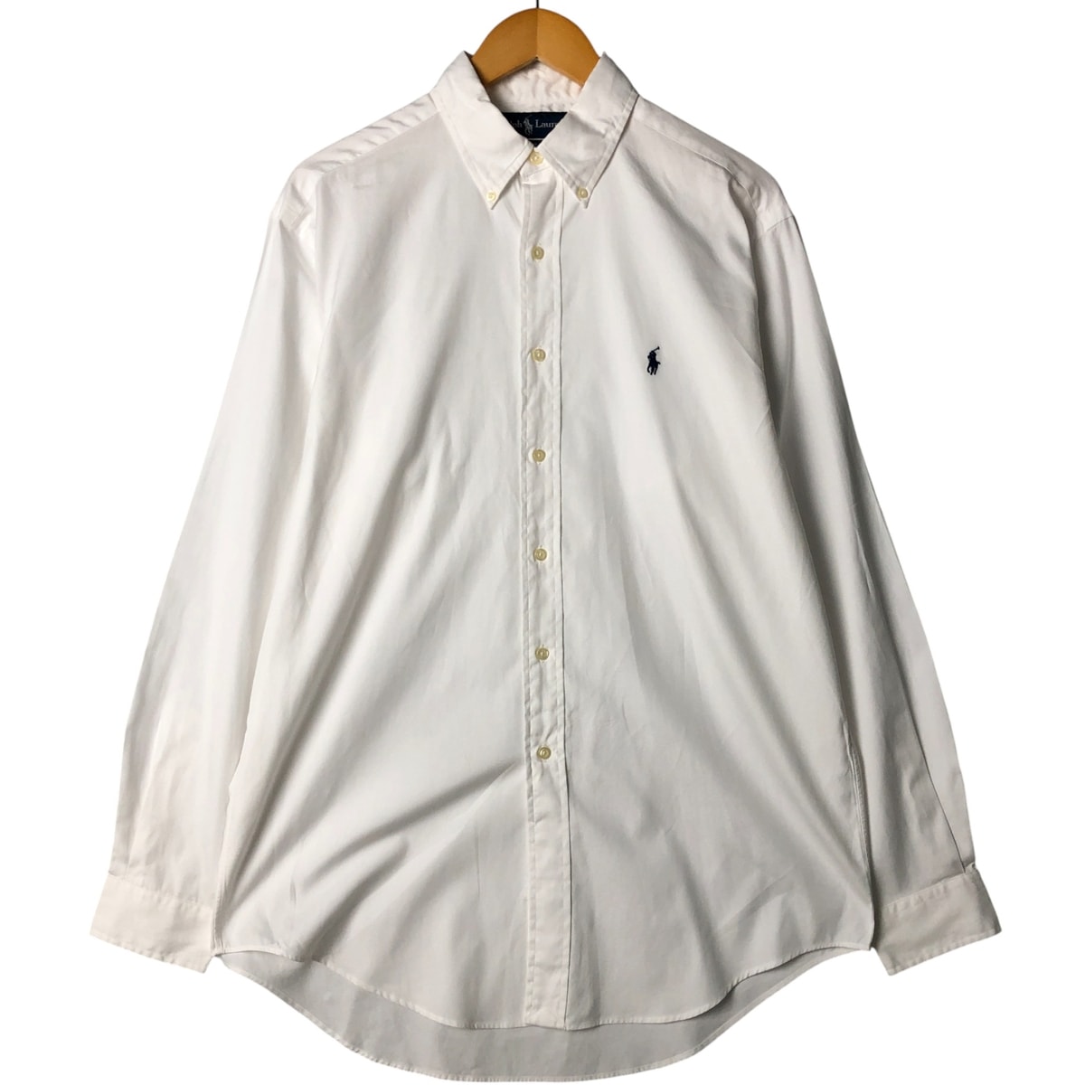古着 ラルフローレン Ralph Lauren CLASSIC FIT 長袖 ボタンダウンシャツ メンズM相当/eaa585486