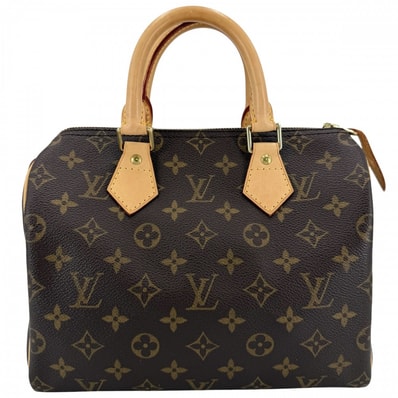 LOUIS VUITTON ルイヴィトン ハンドバッグ モノグラム スピーディ25 ミニボストンバッグ Speedy25 M41109 ブラウン 茶 ゴールド金具 レディース【中古品】