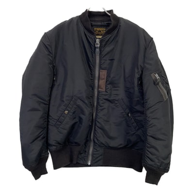 バズリクソンズ BR14965 ウィリアムギブソン ブラック MA-1 44 ロング