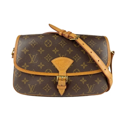 ルイ ヴィトン LOUIS VUITTON ショルダーバッグ モノグラム ソローニュ モノグラムキャンバス ブラウン レディース M42250【中古】 z6686