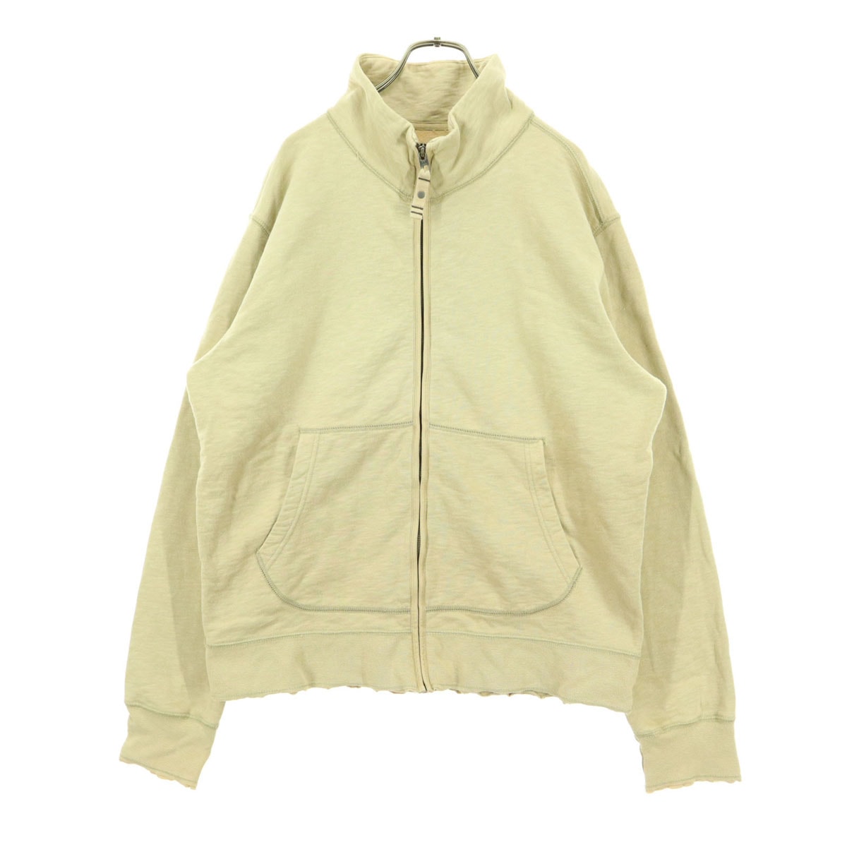 GAP ギャップ 長袖 ジップジャケット L ベージュ