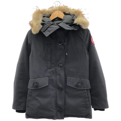カナダグース 2300JL ブラック CHARLOTTE PARKA シャーロットパーカー ファー付きダウンコート S