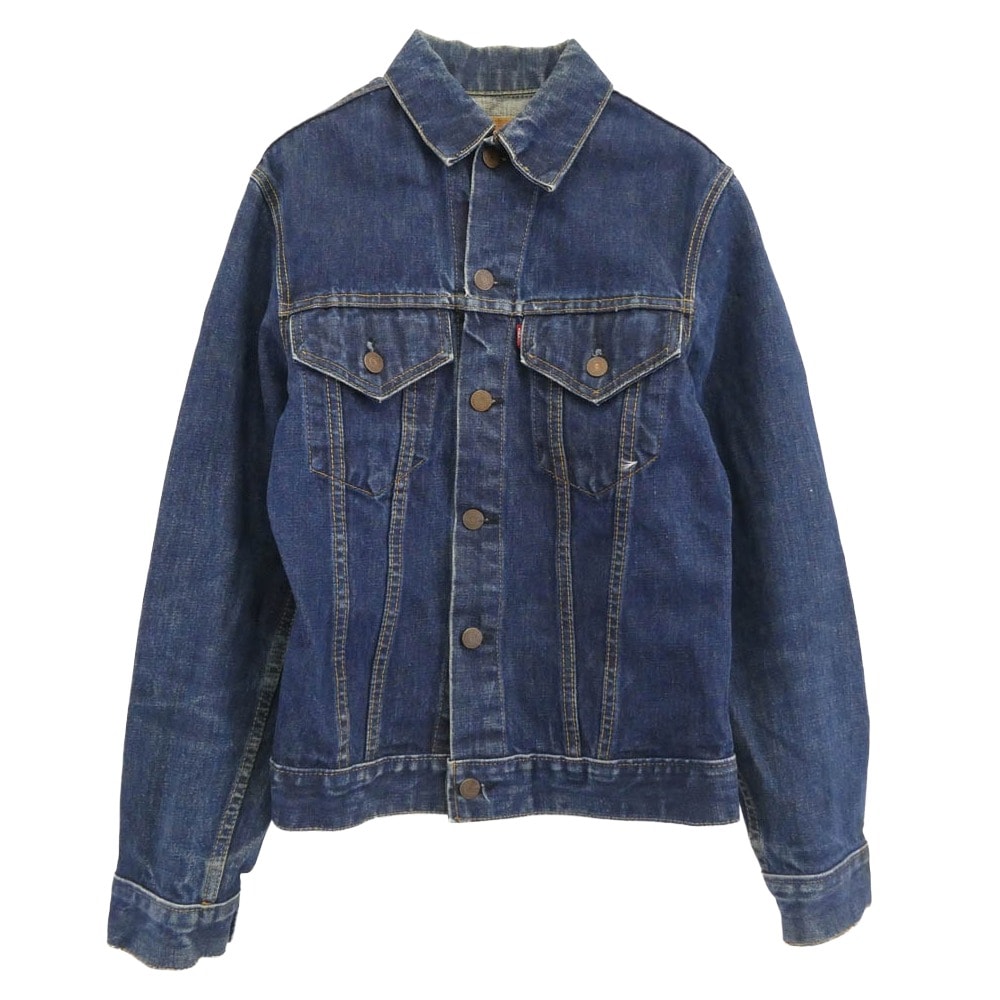 Levi's リーバイス デニムジャケット 60s 70s 70505 BIG E ボタン裏刻印524 4th デニム ジャケット【中古】