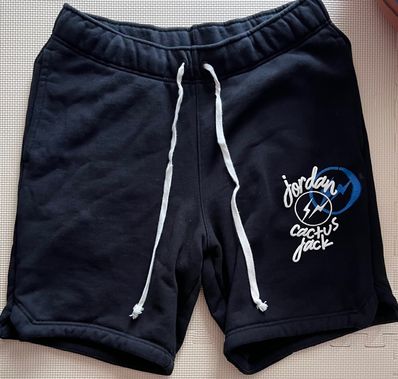 Air Jordan Travis Scott Fragment Shorts "Black" DJ0617-010 / DJ0618-010