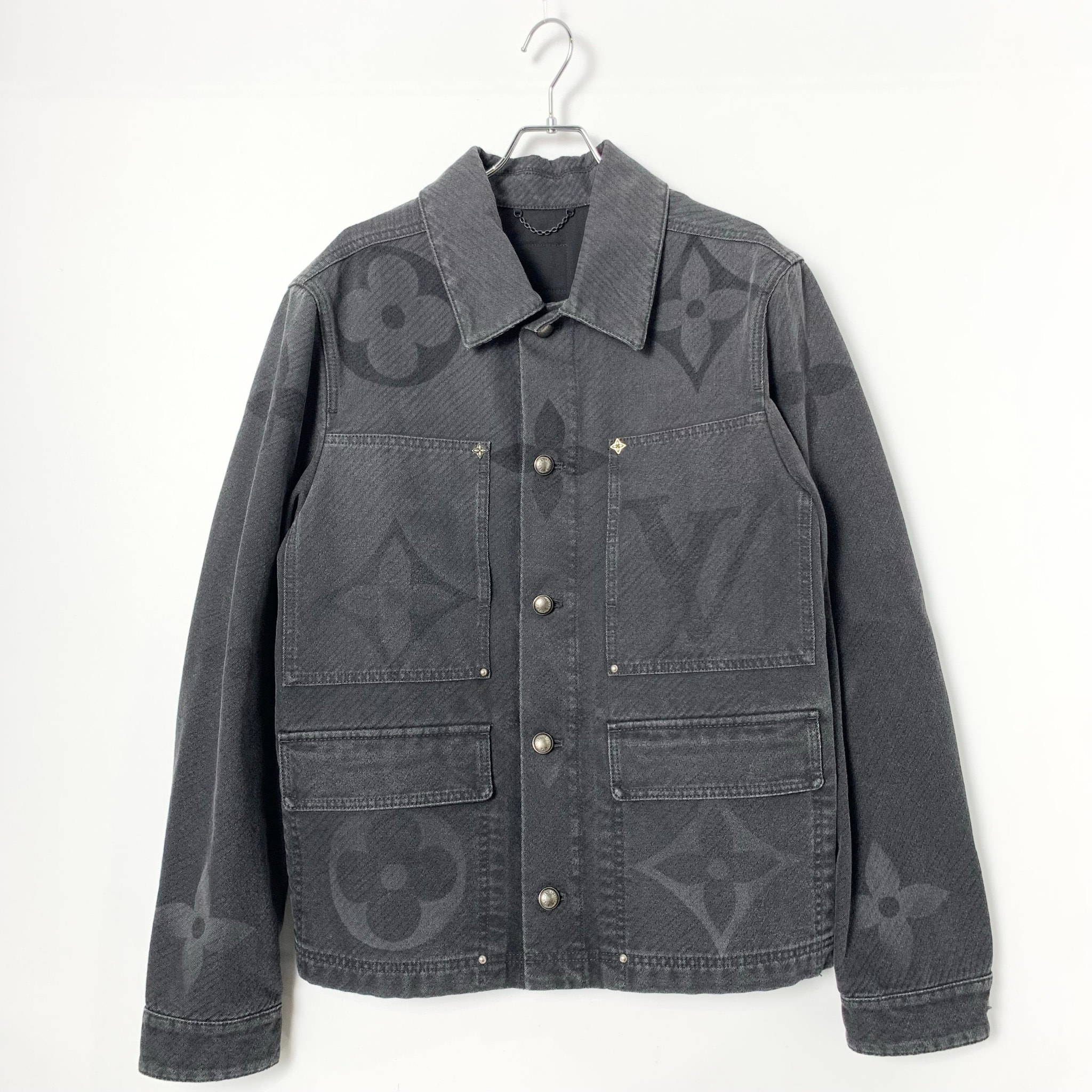 Louis Vuitton Monogram Denim Blouson "Black"