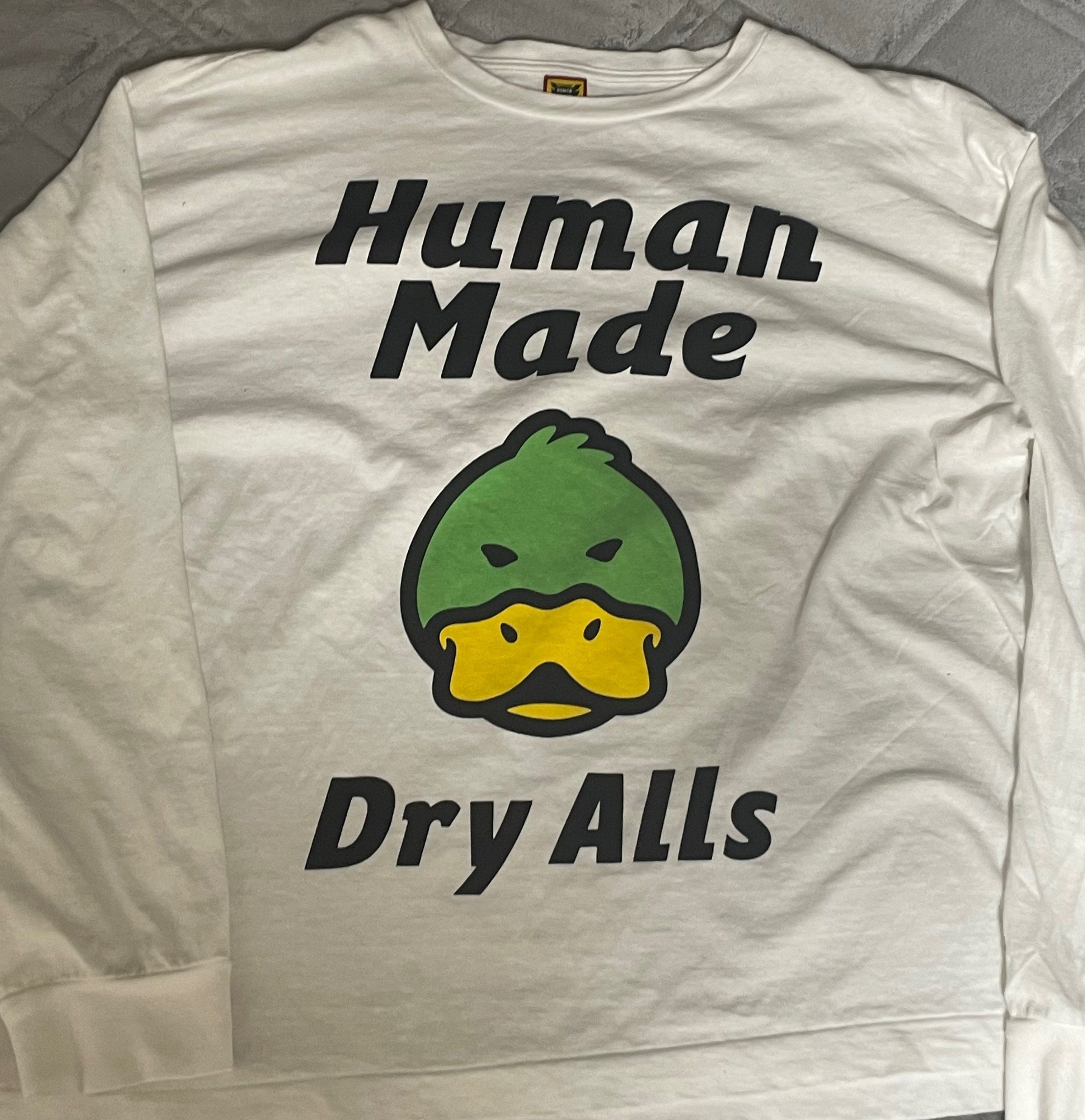 HUMAN MADE L/S T-SHIRT "White"