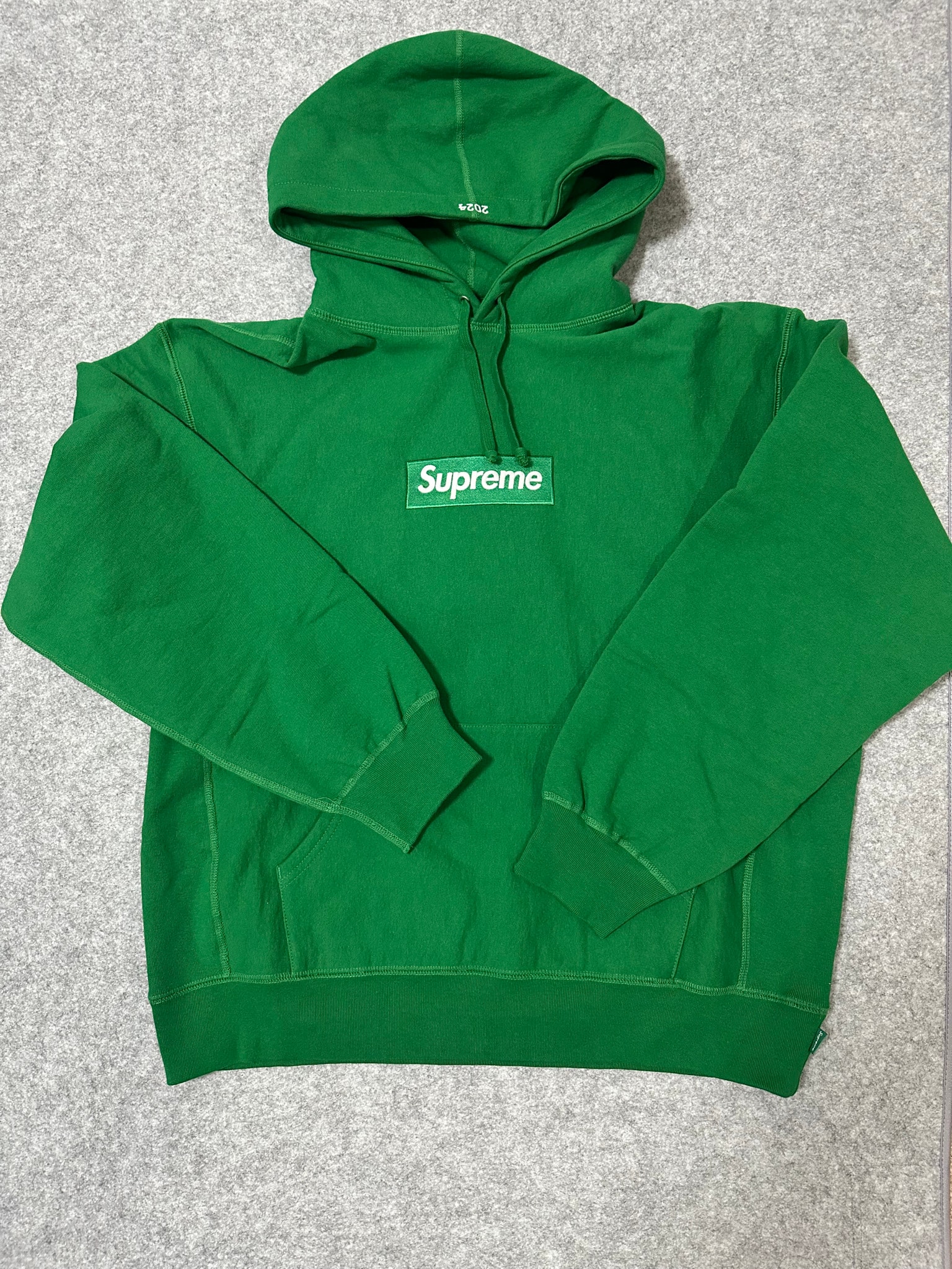 Supreme Box Logo Hooded Sweatshirt "Green" (24FW)