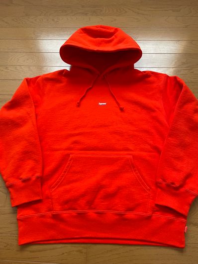 Supreme Underline Hooded Sweatshirt "Bright Orange"