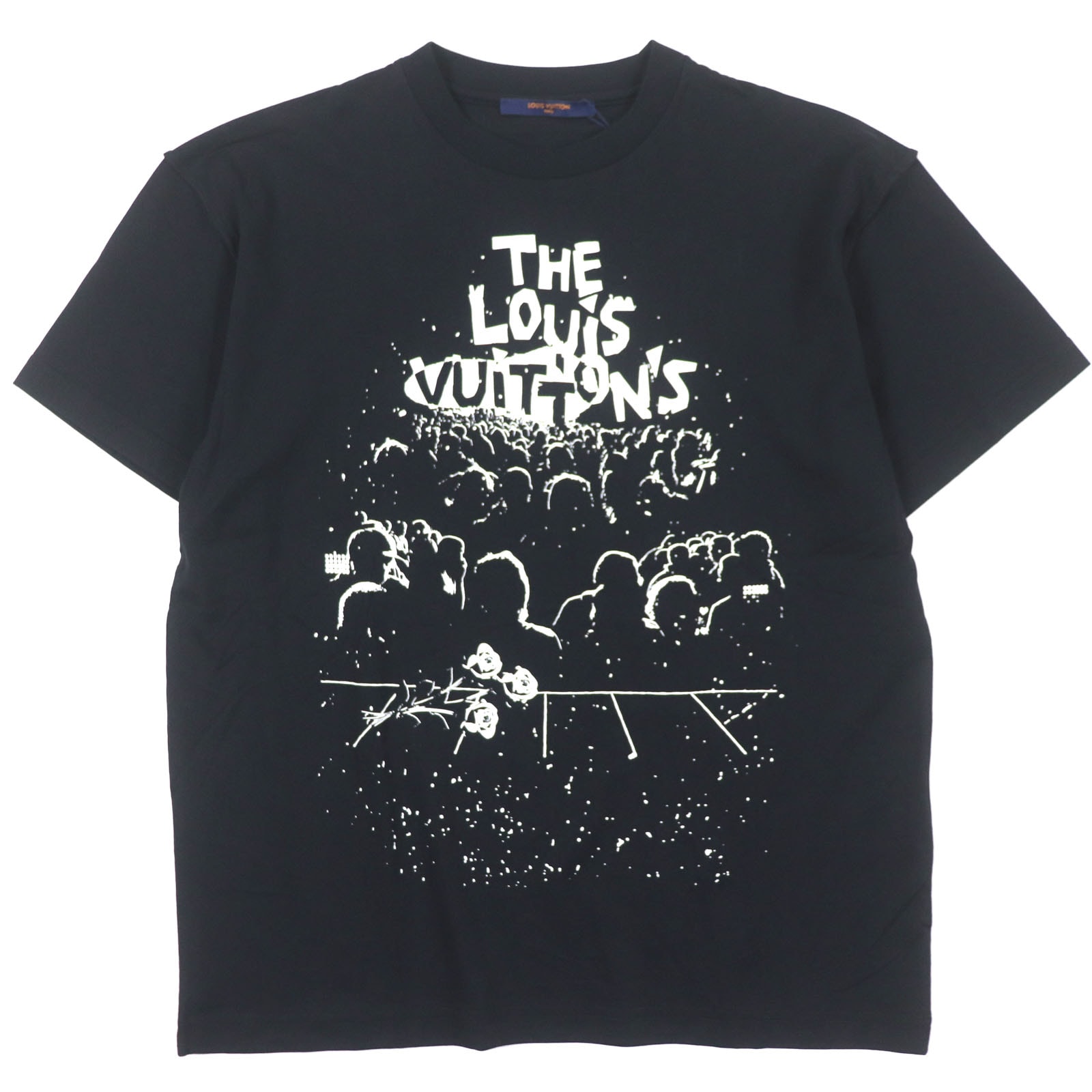 未使用品 ルイヴィトン
 半袖Tシャツ ブラック メンズ S