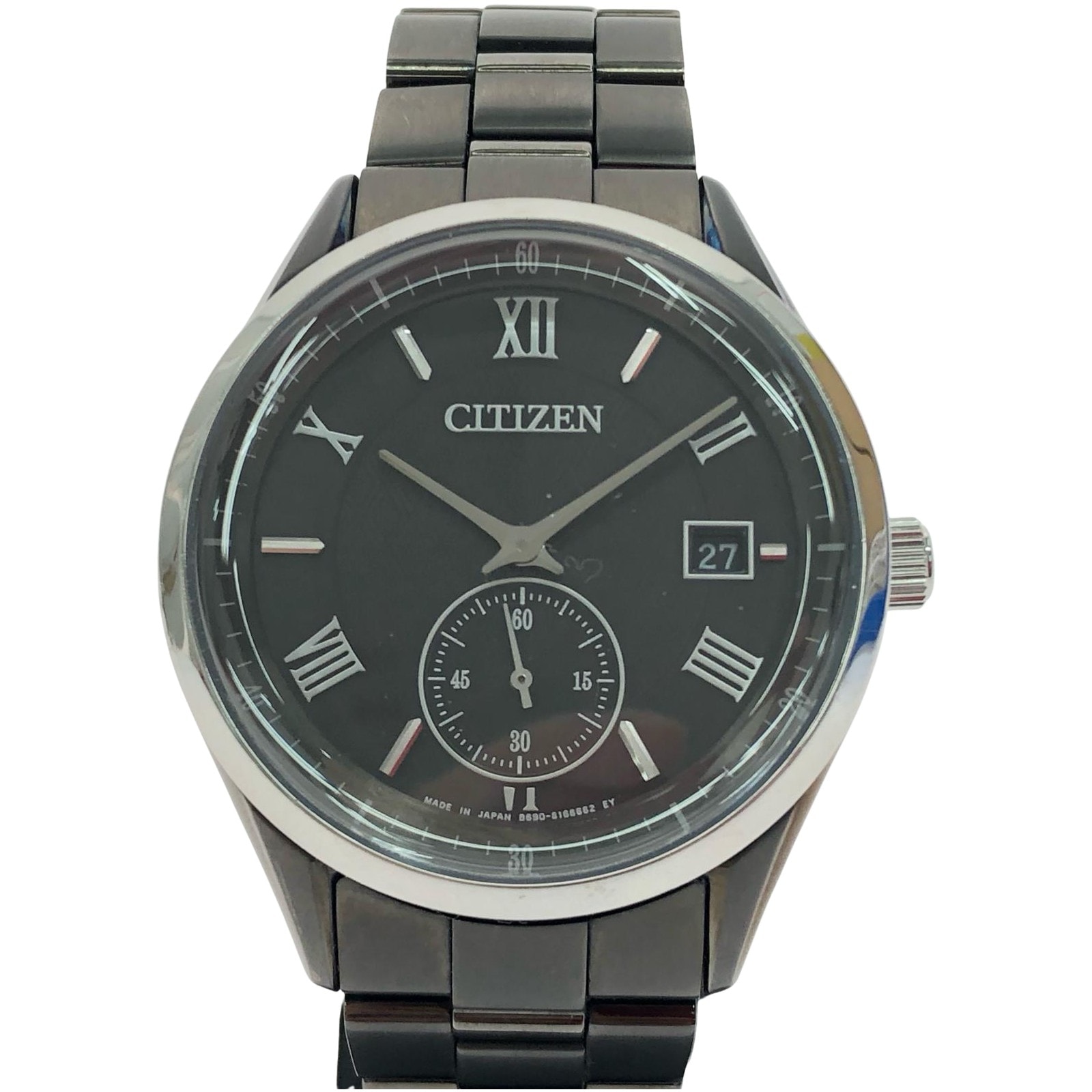 ▼▼CITIZEN シチズン メンズ腕時計 ソーラー エコドライブ シチズンコレクション スモールセコンド B690-S121612