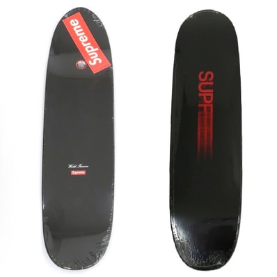 【中古】シュプリーム Supreme 2020年春夏 Motion Logo Cruiser Skateboard スケートボード デッキ スケボー ブラック【サイズ7.75 x 31.25】【メンズ】
