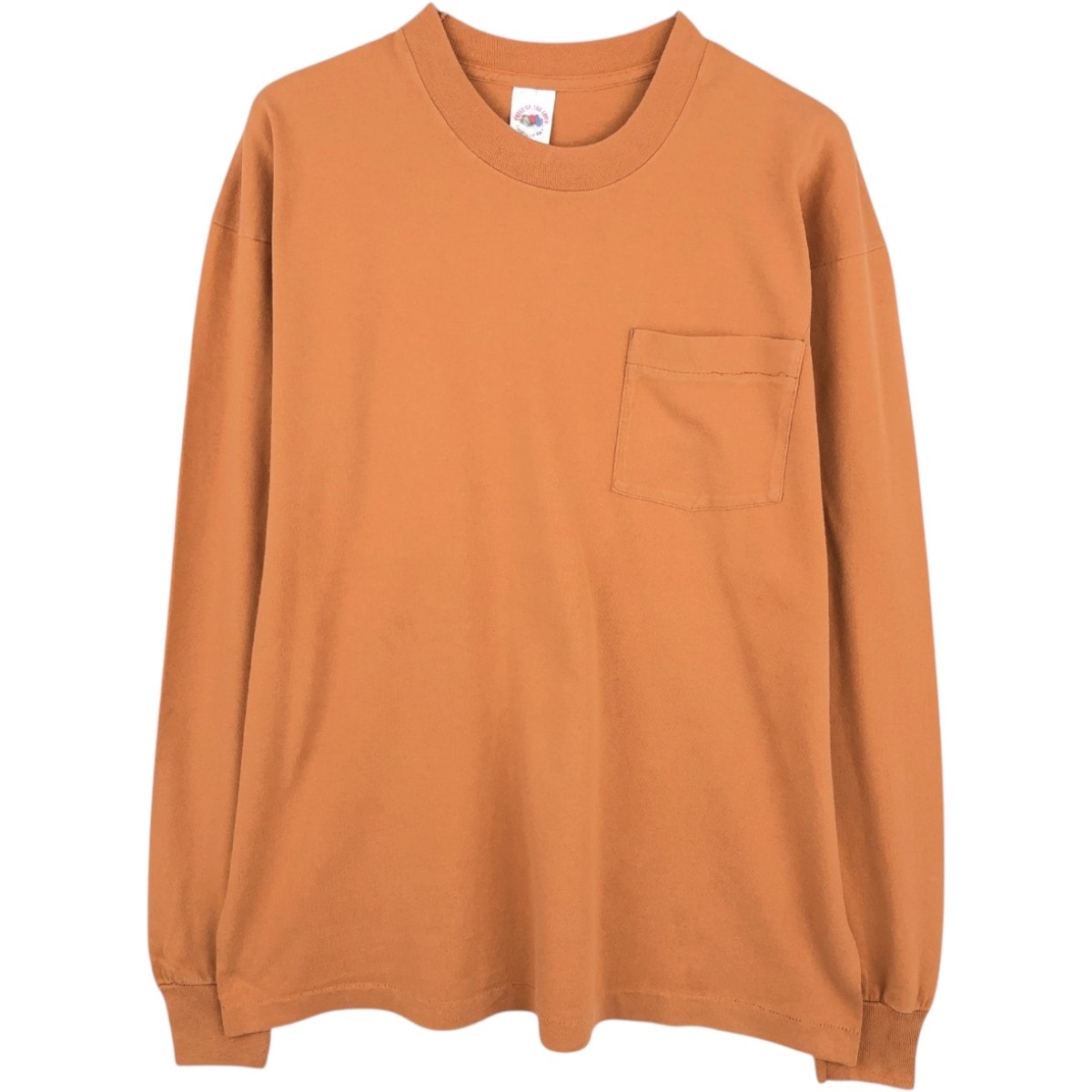 古着 80年代 フルーツオブザルーム FRUIT OF THE LOOM ロングTシャツ ロンT USA製 メンズXL相当 ヴィンテージ/eaa667976