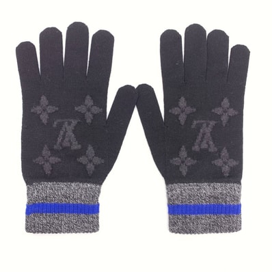 LOUIS VUITTON Gants Monogram Color Block gloves