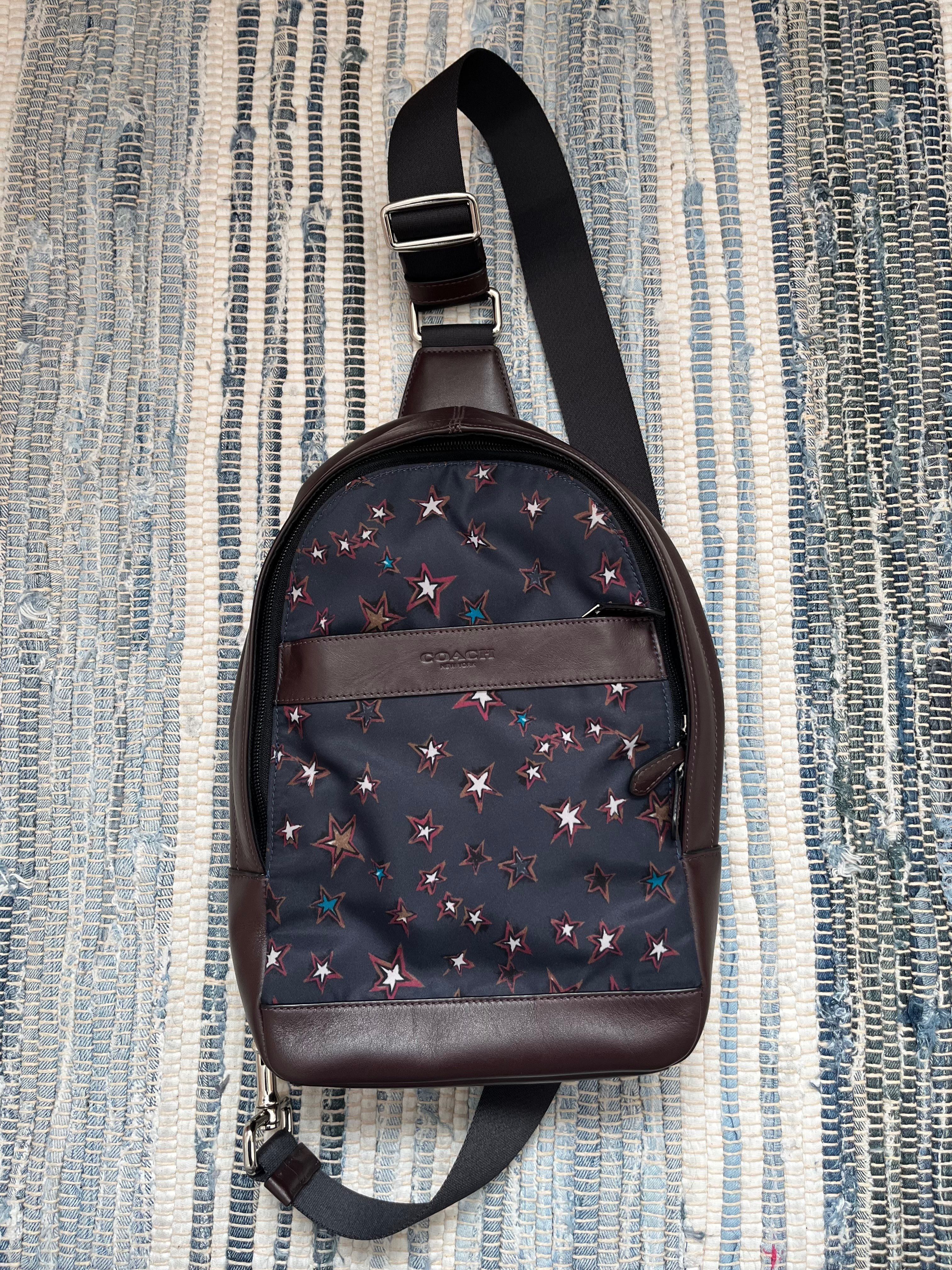 coach ボディーバッグ 星 スター柄