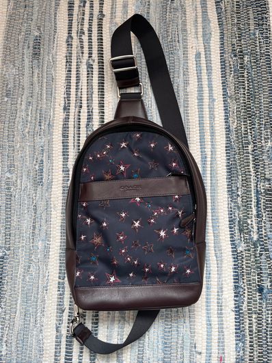 coach ボディーバッグ 星 スター柄