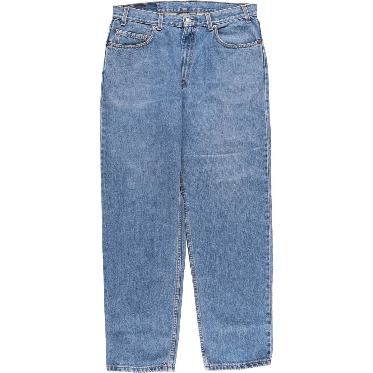 古着 00年代 リーバイス Levi's 550 RELAXED FIT テーパードデニムパンツ USA製 メンズw35相当/eaa404719