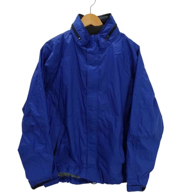 00S 00AW OLD デカタグ 裏地メッシュ リップストップ パッカブル フード フルジップ ナイロン シェル ブルゾン ジャケット 裾ドローコード【1141508297710】