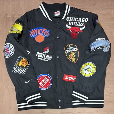 Supreme / Nike®/NBA Teams Warm-Up Jacket "Black"