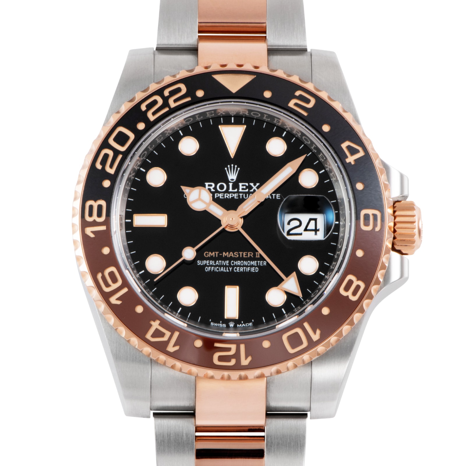 ROLEX ロレックス GMTマスター2 126711CHNR SS/PG【中古】