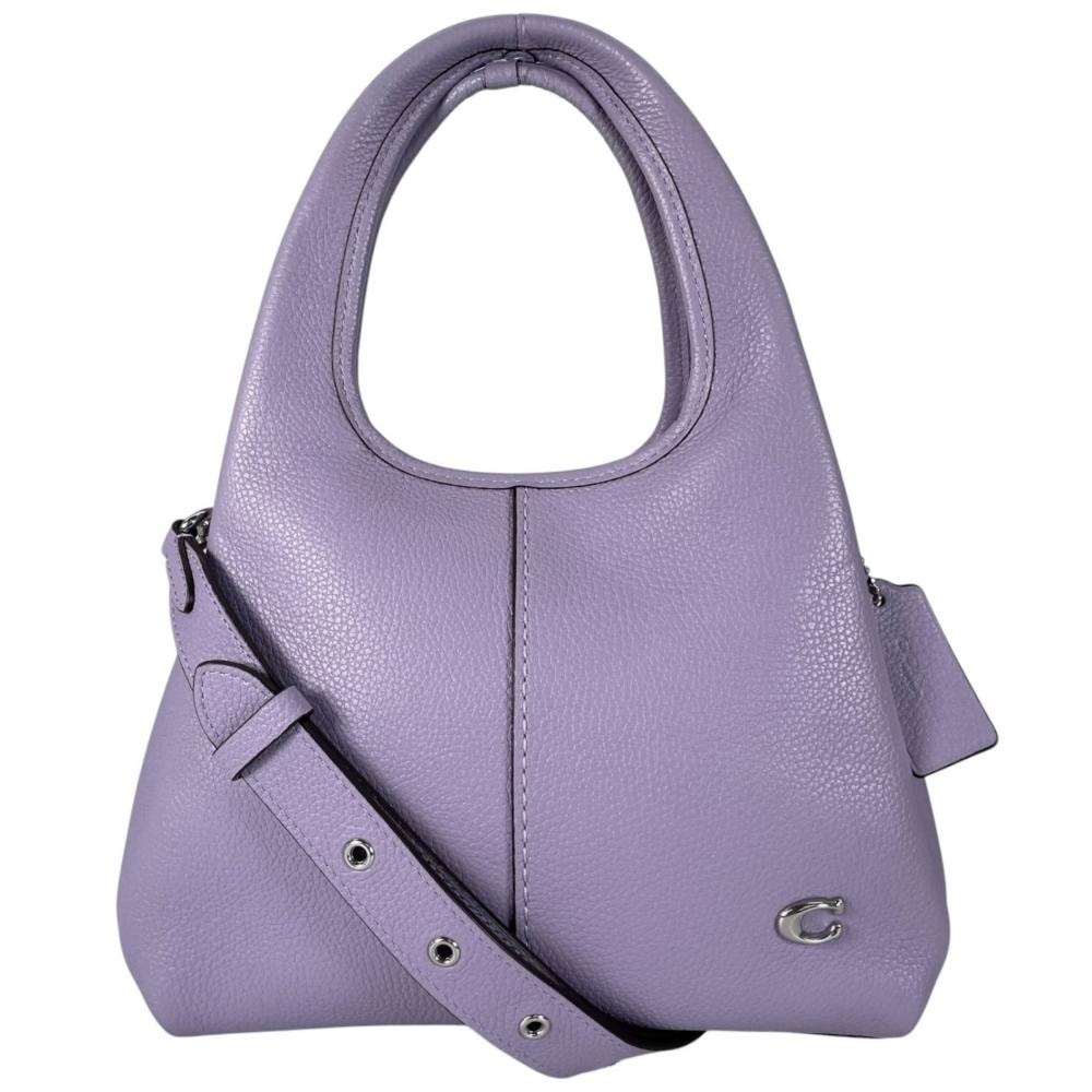COACH コーチ ハンドバッグ ブティックライン ラナ 23 2WAY 肩掛け 斜め掛け CM545 レザー パープル 紫
シルバー金具 レディース 美品【中古品】