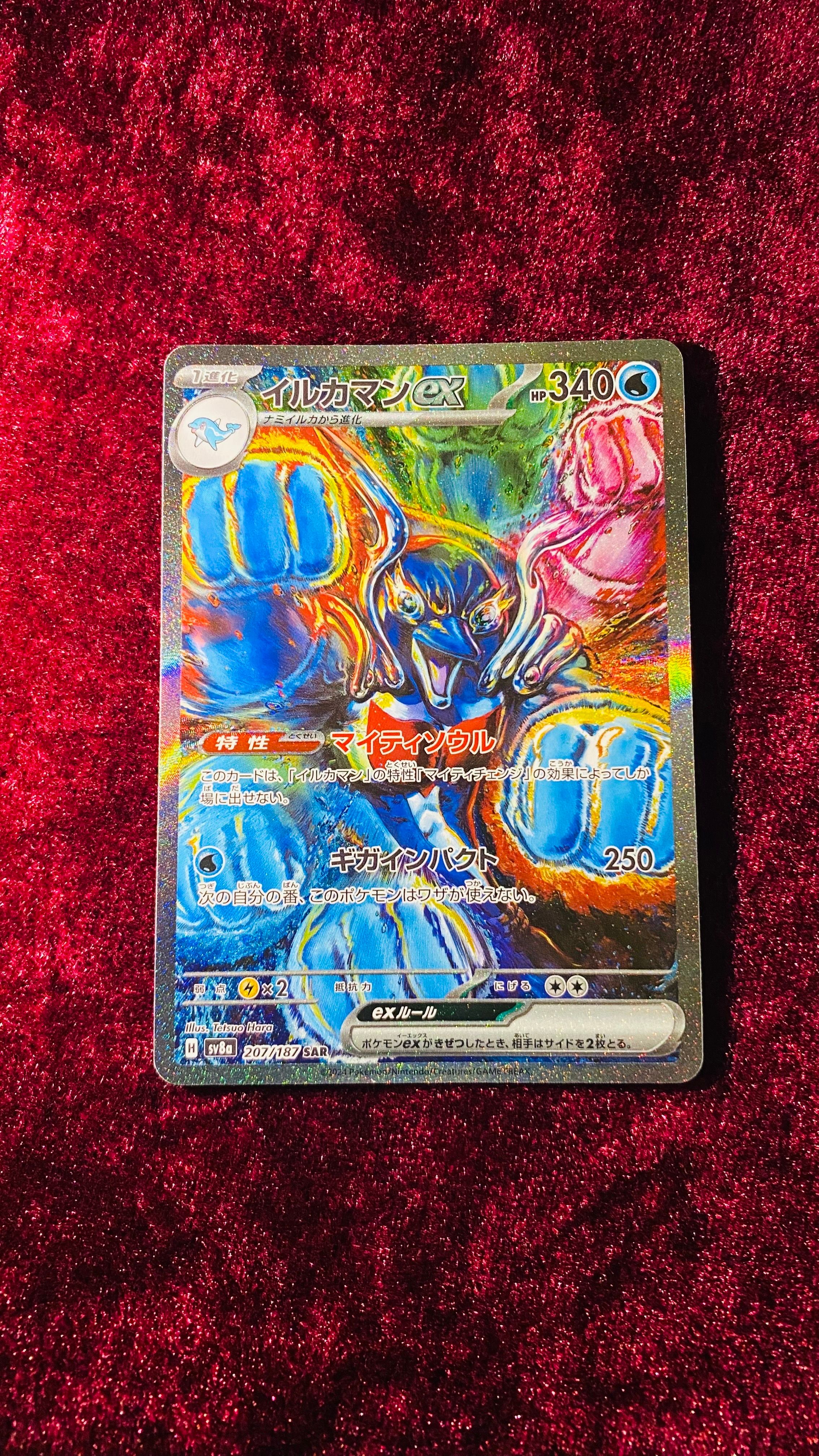 イルカマンex SAR [SV8a 207/187](ハイクラスパック「テラスタルフェスex」)