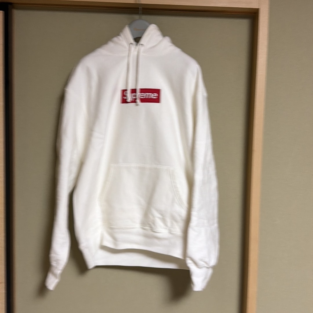 Supreme Box Logo Hooded Sweatshirt "White" (21FW)