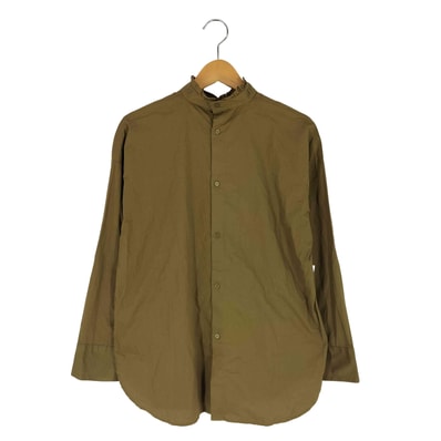 スタンドカラーリボン付きブラウス【1142514283711】