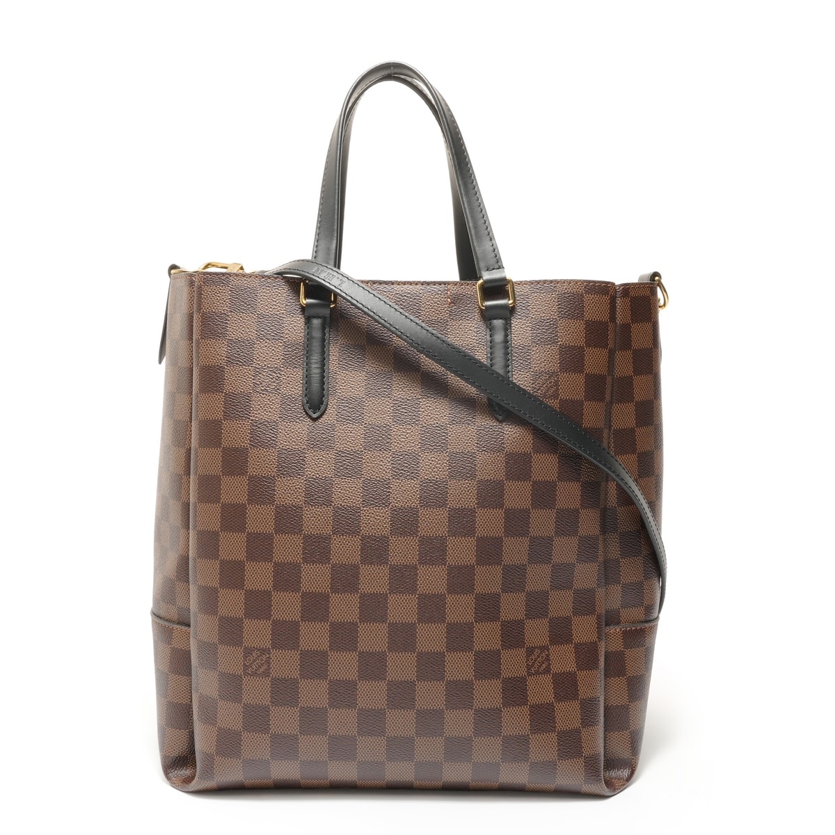 ヴィトン LV 2020年製 ダミエ エベヌ ベルモントNV BB トートバッグ【中古】