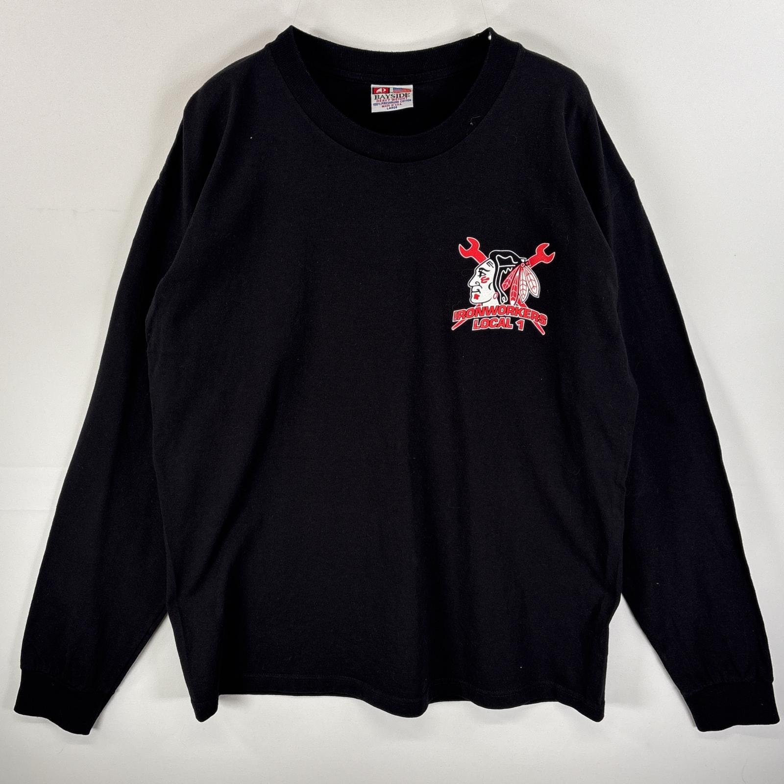 古着 カーハート Carhartt 長袖Tシャツ プリント ロゴ 大きいサイズ 混色生地 3XL TALL  ブラウン系 メンズ