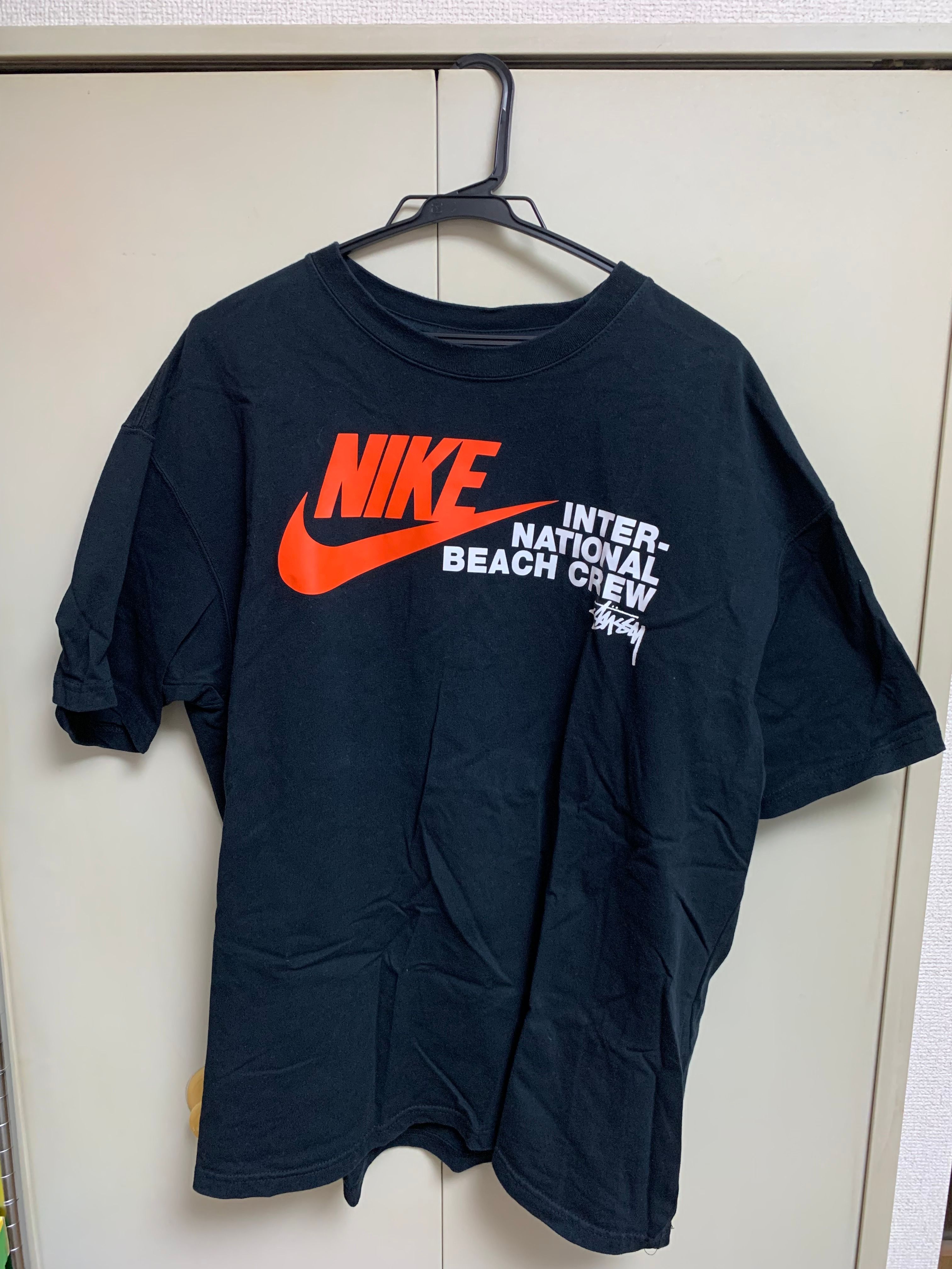 Nike x Stussy International Beach Crew T-Shirt "Black"