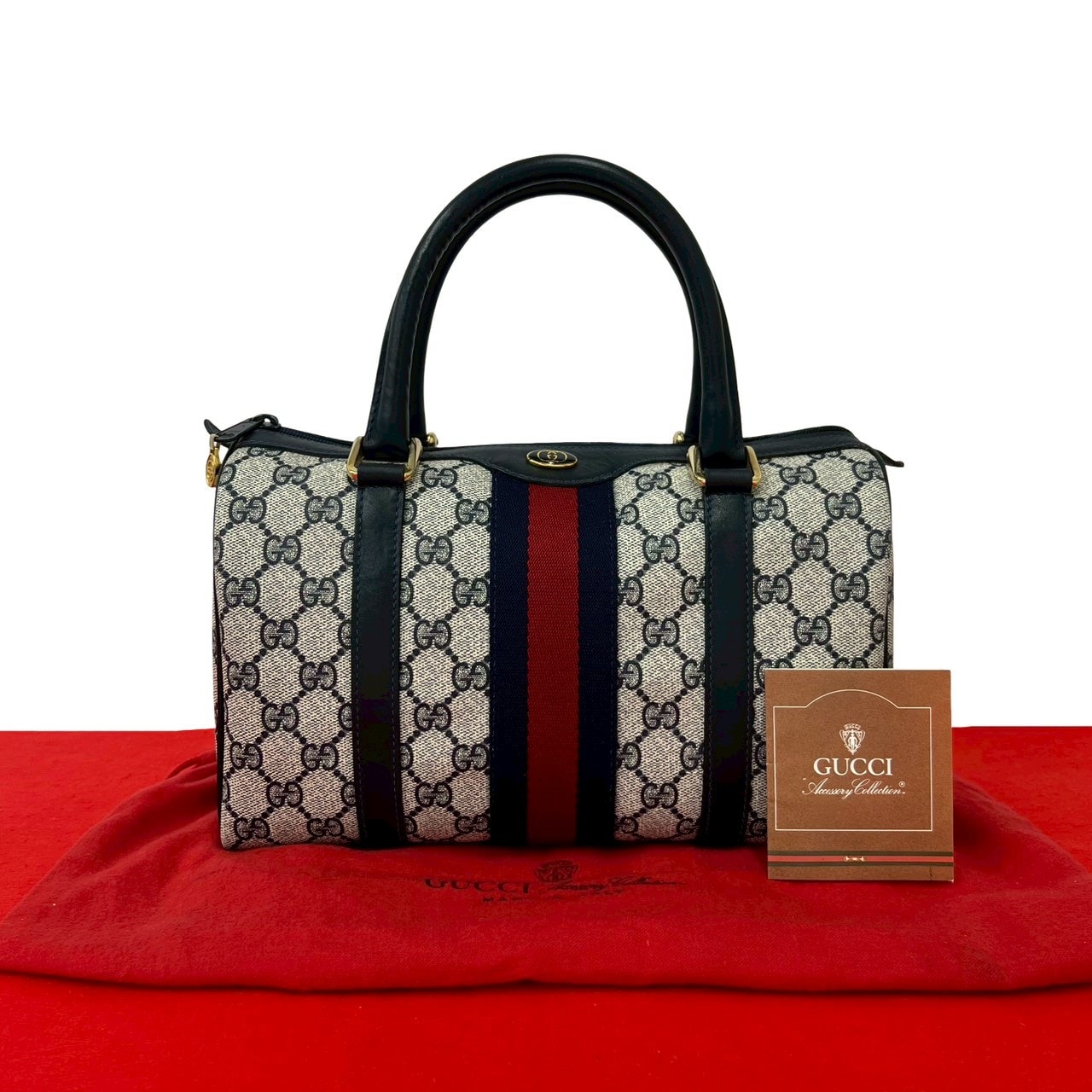 B (目立った傷や汚れなし)】GUCCI グッチ シェリーライン GG ロゴ 金具