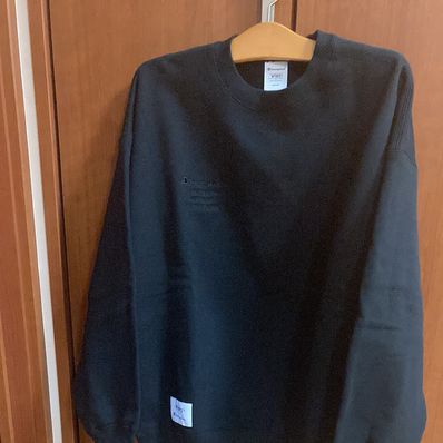 Wtaps x Champion Academy Crew Neck "Black"