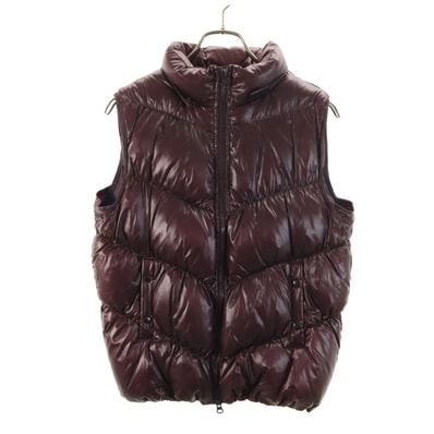 GAP ギャップ ダウンベスト L バーガンディ