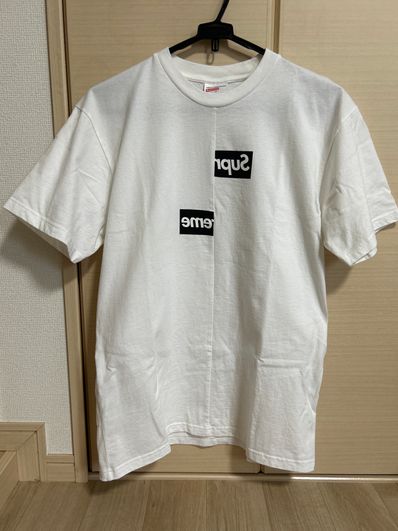 Supreme / Comme des Garçons SHIRT® Split Box Logo Tee "White"