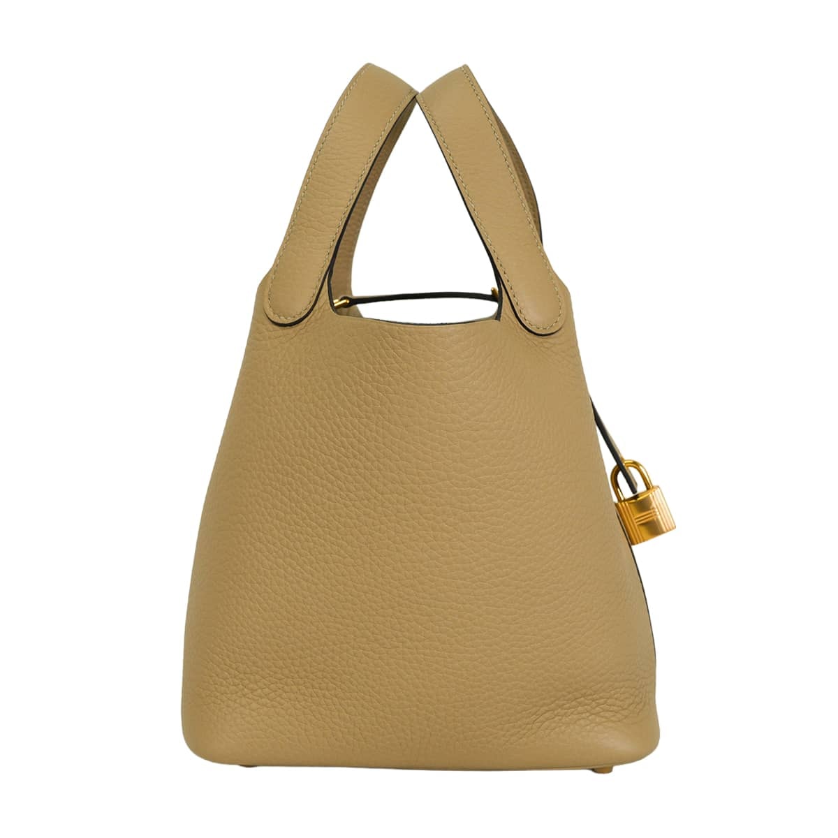 HERMES エルメス ハンドバッグ ピコタンロック 18 PM トレンチ トリヨンクレマンス ゴールド金具 K刻印 新品