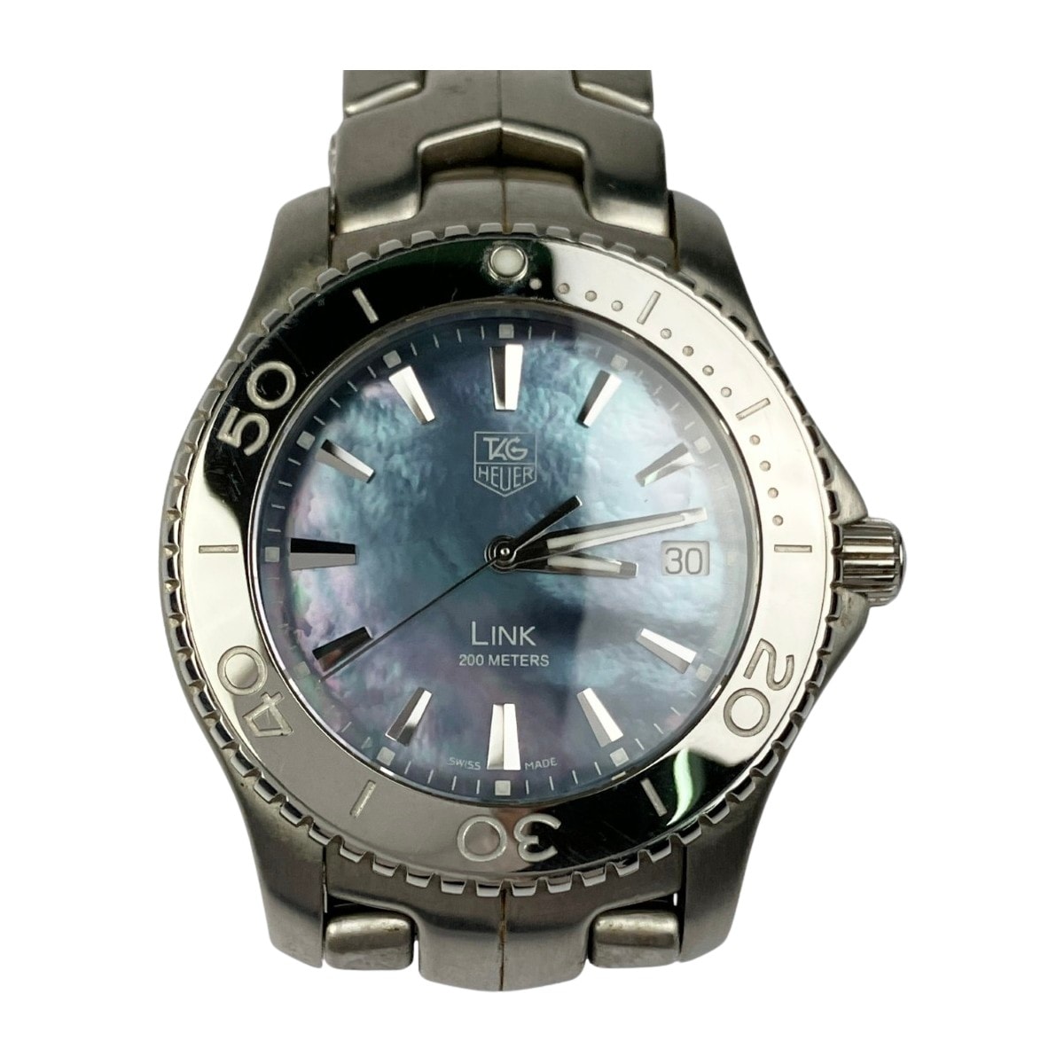 ▽▽タグホイヤー リンク ブルーシェル クォーツ WJ1119