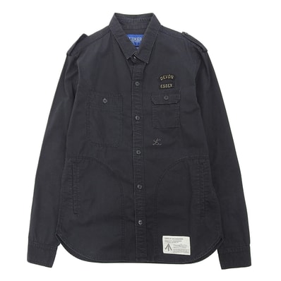 ネイバーフッド コットン ミリタリージャケット メンズ ブラック M 1120ALK-SHM01 M