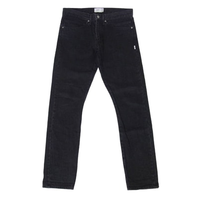 WTAPS ダブルタップス 22AW 222BRDT-PTM02 Blues Skinny Trousers ブルース スキニー トラウザー デニムパンツ ブラック系 3【中古】