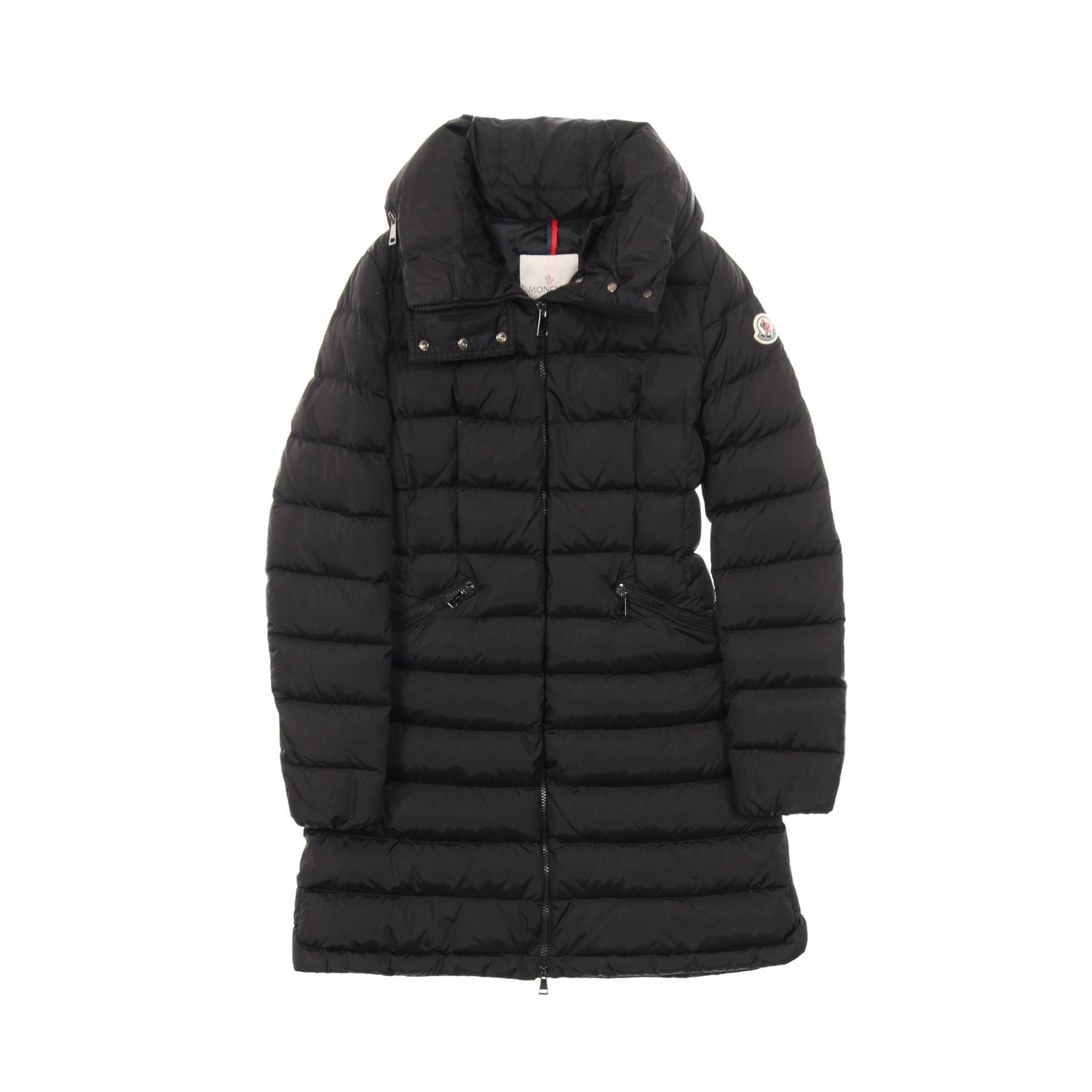 モンクレール MONCLER FLAMMETTE フラメッテ ダウンジャケット 衣料品 アウター ナイロン レディース ブラック系 【中古】