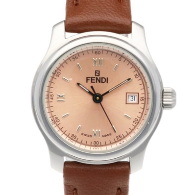 フェンディ 腕時計 時計 ステンレススチール 210L クオーツ レディース 1年保証 FENDI 中古