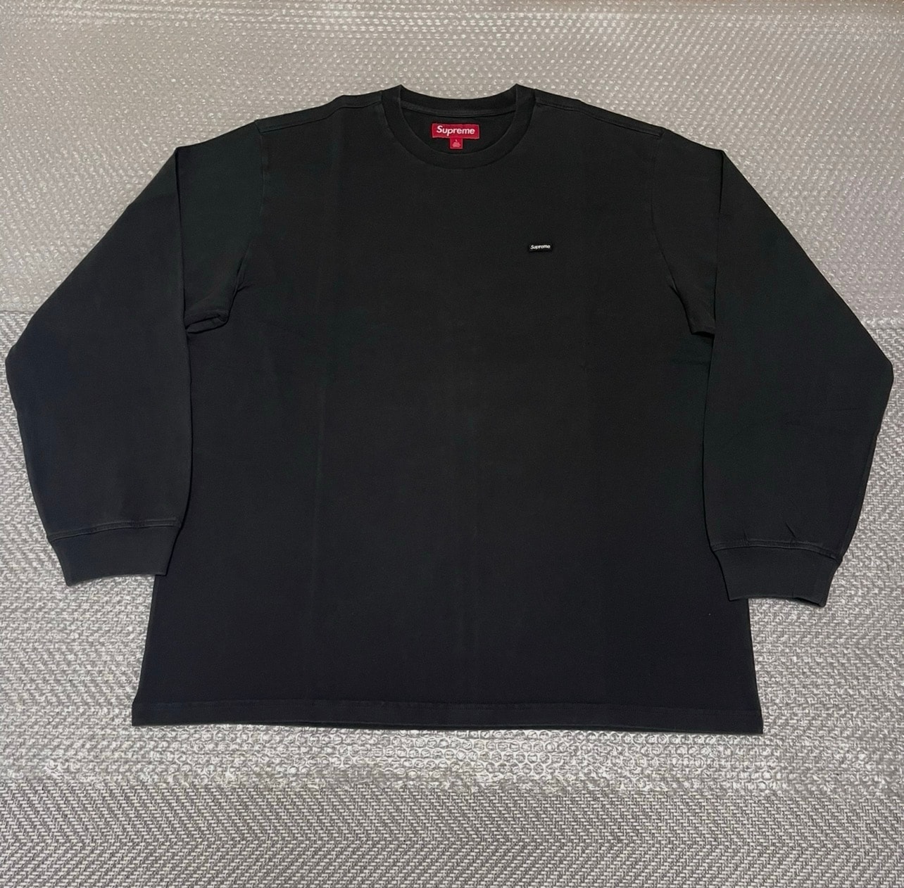 Supreme Small Box L/S Tee (25FW) "Black"