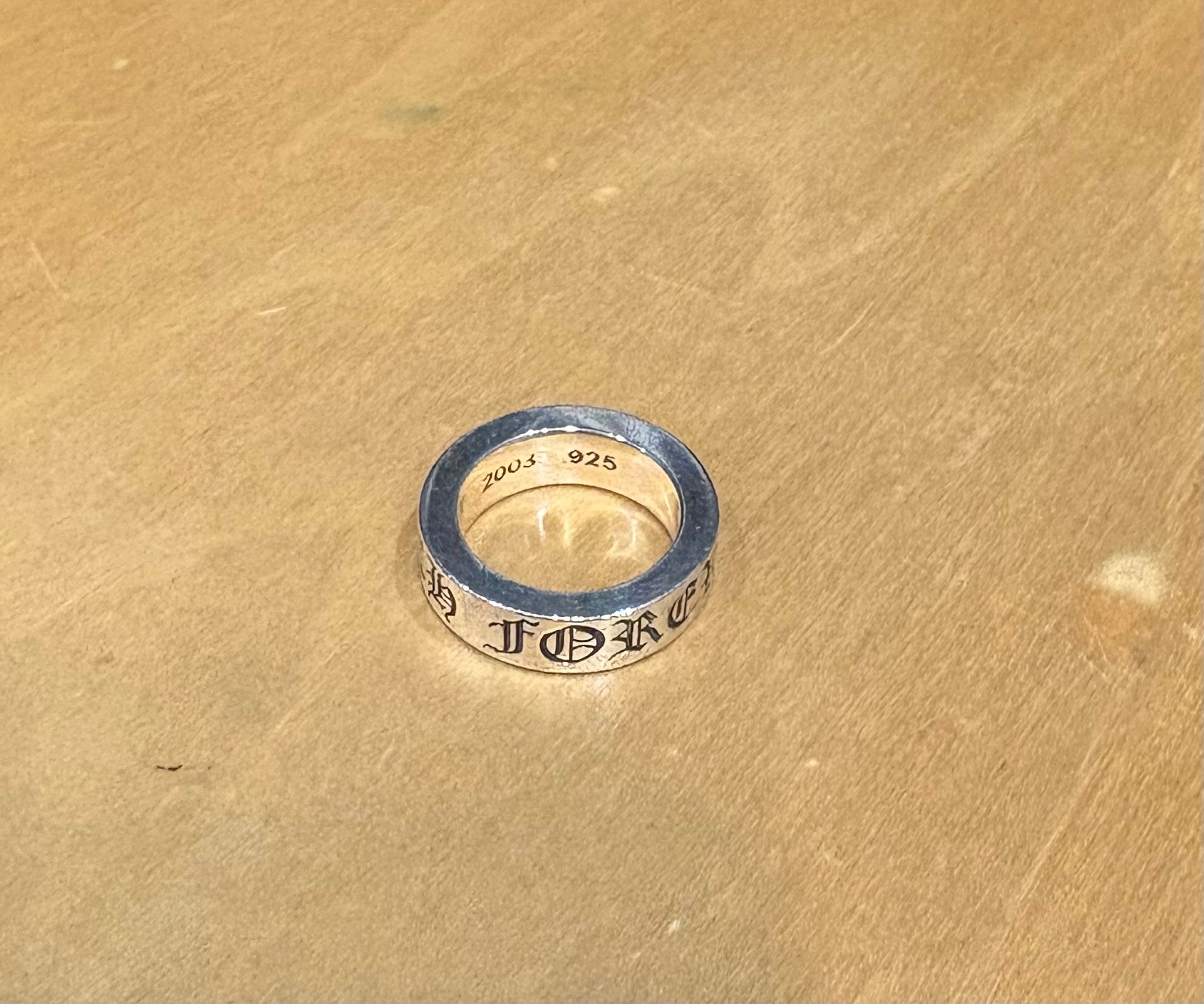 Chrome Hearts Spacer Ring 6mm CH Forever "Silver"