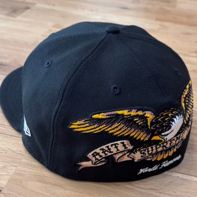 Supreme x ANTIHERO New Era "Black"