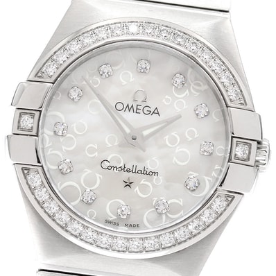 ☆良品 オメガ コンステレーション ブラッシュ レディース 【中古】