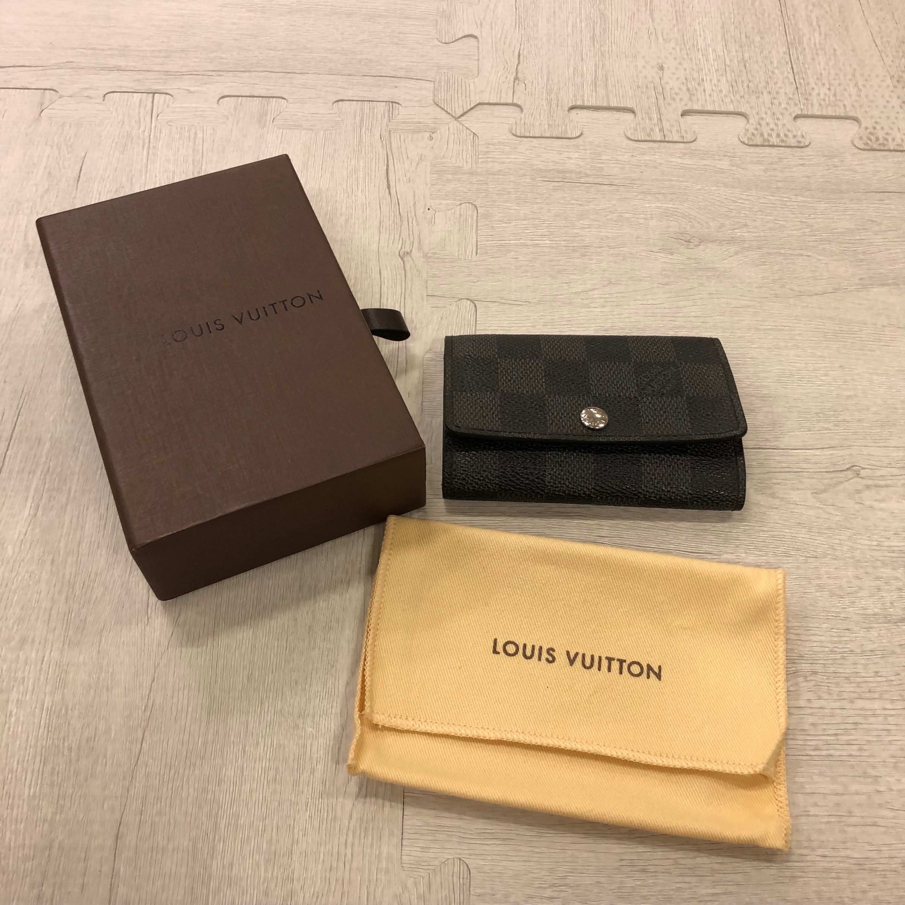Louis Vuitton Damier Graphite Multicles 6 Key Holder